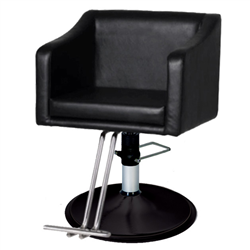 Belvedere Look LK12 Hair Styling Salon Chair w/ LB12UBC Base