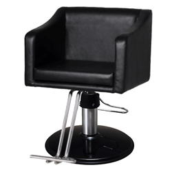 Belvedere Look LK12 Hair Styling Salon Chair w/ CB12BC Base