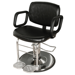Collins 7700 Access Hair Styling Chair w/ Hydraulic Base Options