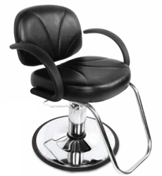Collins 6500 Le Fleur Hair Styling Salon Chair - Hydraulic Base Option