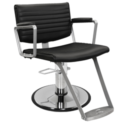 Collins 7800 Aluma Hair Styling Chair w/ Hydraulic Base Options