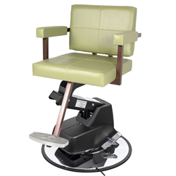 Collins 6700 Quarta Hair Styling Salon Chair w/ Electric Base