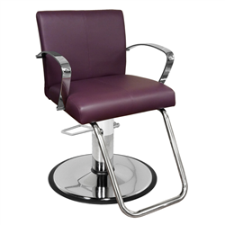 Collins 4700 Mallory Hair Styling Salon Chair w/ Hydraulic Base Option