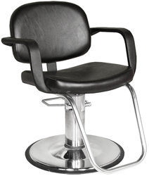 Collins QSE 1900 Jaylee Hair Styling Chair w/ Hydraulic Base Options
