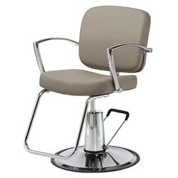 Pibbs 3706 Pisa Hair Styling Chair w/ Hydraulic Base Options