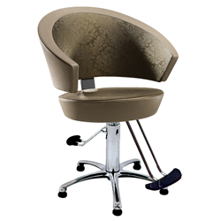 Salon Ambience SH/310 Flute Hair Styling Chair - Hydraulic Base Option