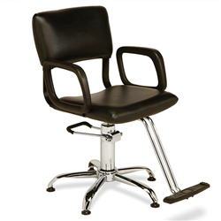 Veeco AR-HC-01-D Steel Frame Styling Chair