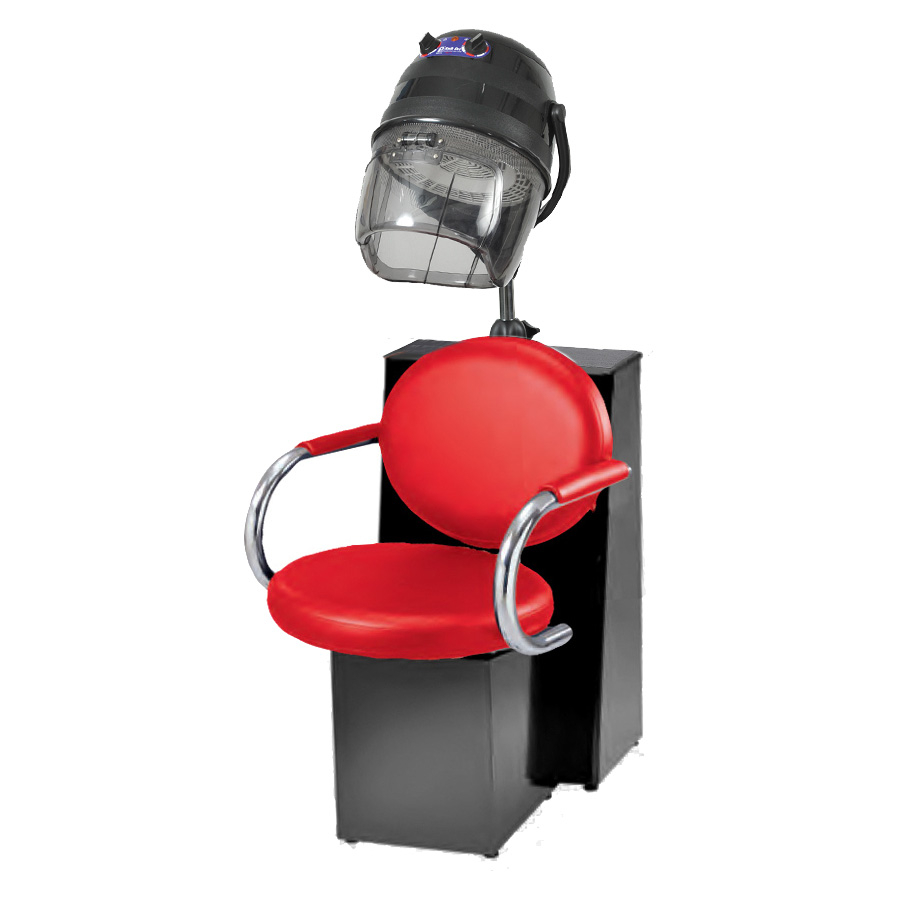 Pibbs 4269 Como Dryer Chair For Box Dryer w/ Black Steel Base