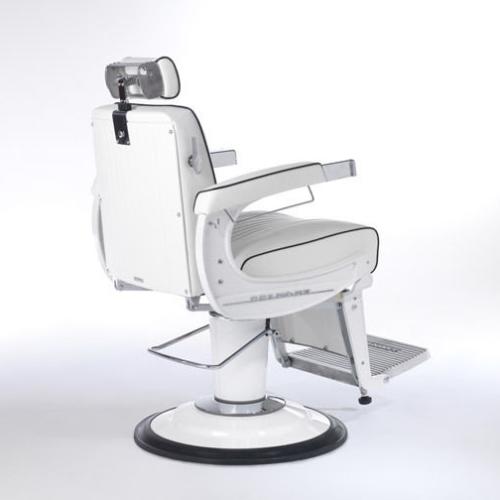 Takara Belmont BB-225WHT Elegance Elite White Barber Chair Takara Belmont BB-225WHT Elegance Elite White Barber Chair