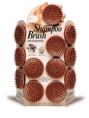 marvy shampoo brush and invigorator