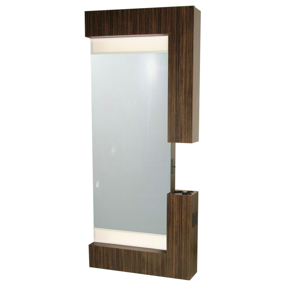 Collins 605 36 Rio Wall Mounted Styling Station W Mirror - Wall Mount Styling Station Wood Collins 605 36 Rio Wall Mounted Styling Station W Mirror - Wall Mount Styling Station Wood