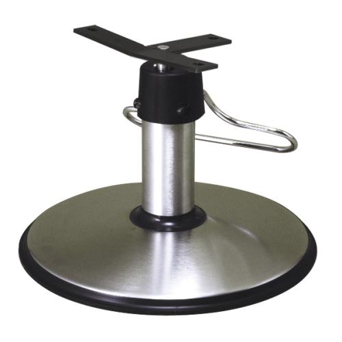 Belvedere CB12FC Round Hydraulic Base - Brushed Chrome - Fast Shipping