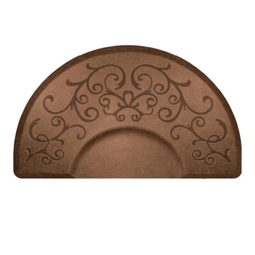 Smart Step Mats SS3050C75GIBC Granite Bella Round Mat 3' x 5'