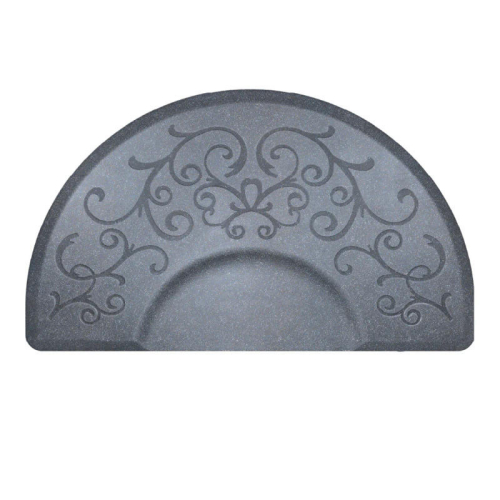 Smart Step Mats SS3050C75GIBSAP Granite Bella Round Mat 3' x 5'