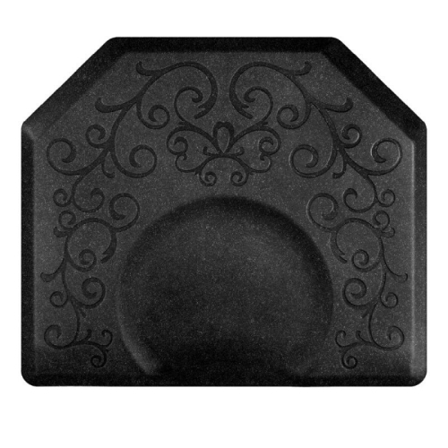 Smart Step Mats SS4045X75GIBS Granite Steel Bella Rectangle Mat 4' x 4.5'