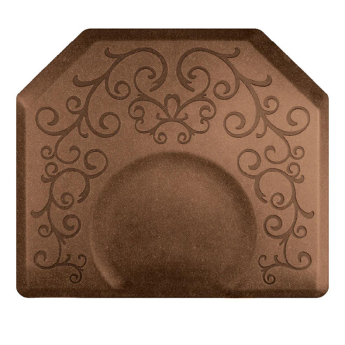 Smart Step Mats SS4050X75GIBC Granite Copper Bella Rectangle Mat 4' x 5'