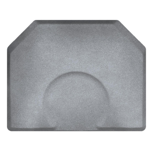 Smart Step Mats SS4050X75GSLT Granite Rectangle Mat 4' x 5' w/Cart Path