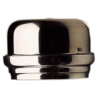 William Marvy Barber Pole Stainless Steel Dome (top) for No. 44, 55, 77 & 99 (Inside Dia. 7-1/8")