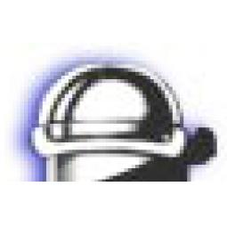 William Marvy Barber Pole Stainless Steel Dome (top) for Paidar & Koch No. 98, 198, 199, 102 & 202 (Inside Dia. 9-1/2")