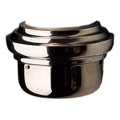 William Marvy Barber Pole Stainless Steel Bowl (bottom) for No. 44, 55, 77 & 99 (Inside Dia. 7-1/8")