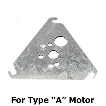 William Marvy Barber Pole Motor Mounting Plates