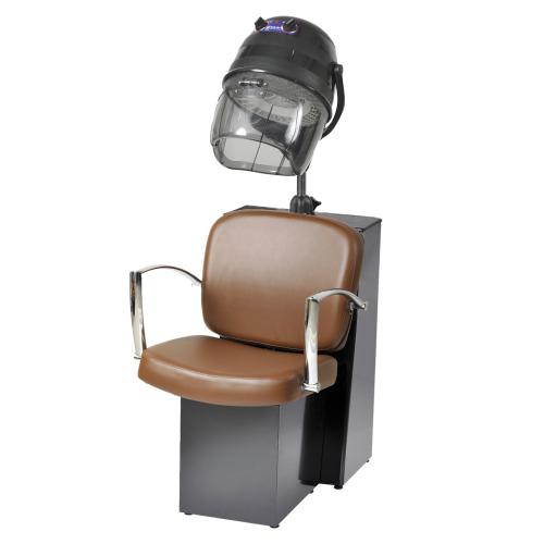 Pibbs 3768 Pisa Dryer Chair for Pole Dryer - Black Steel Base