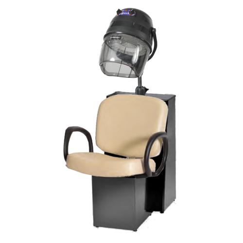 Pibbs 5468A Loop Dryer Chair For Pole Dryer w/ Black Steel Base