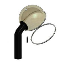 Highland Machine HDP-1010B Hood & Main Stack Assembly