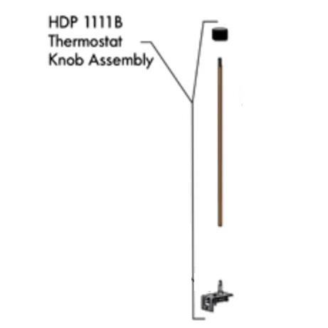 Highland Machine HDP-1111B Thermostat / Bundyweld Assembly