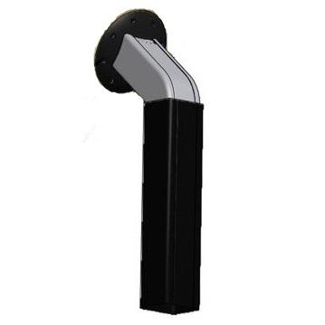 Highland Machine HDP-1025B Elbow & Main Stack Assembly - Black