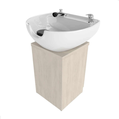 Collins E1106T-16 Essentials Shampoo Pedestal w/CB79 Comfort-Pad Bowl