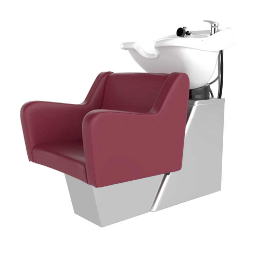 Collins (Veeco) QSE E4-V-BWS HUTTON Shampoo Backwash Unit w/Stainless Base