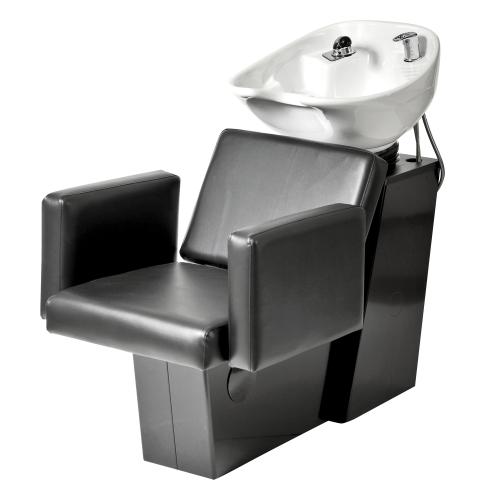 Pibbs 5234W Cosmo Backwash w/ Slide System - White Bowl