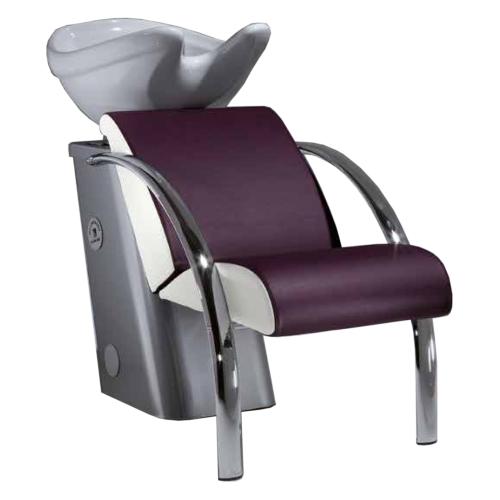 Salon Ambience Dreamwash Silver Frame, Chrome Armrests