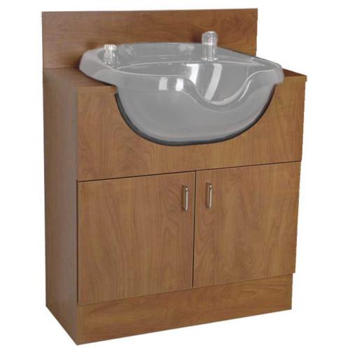 Jeffco J33 Java Shampoo Cabinet for 8900 Shampoo Bowl
