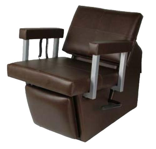 Collins 67ES Quarta Electric Shampoo Chair w/ Kickout Legrest