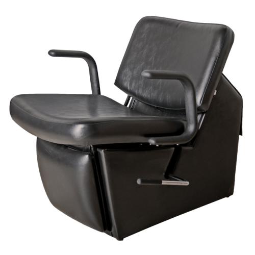 Collins QSE 15ES Monte 59 Electric Shampoo Chair w/ Kick-Out Legrest, Chassis in Black