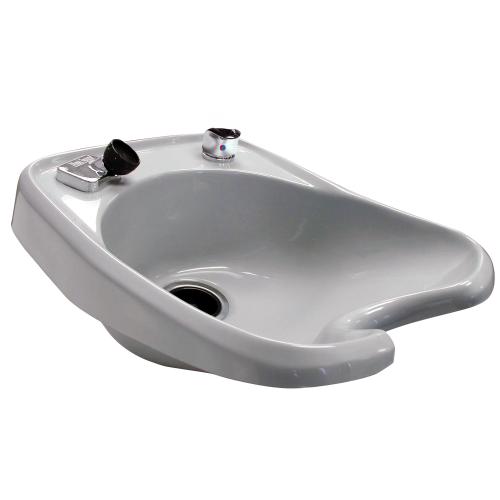 Marble Products #3000W Cultured Marble Wall-Mount Shampoo Bowl w/ #550 "Dial Flo" Single Lever Control