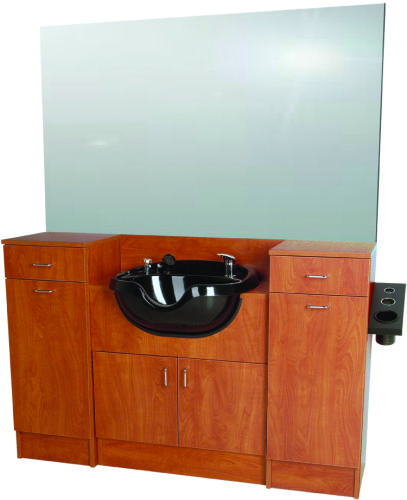 Jeffco J24 Java Barber Station w/ Built in 8900 ABS Bowl