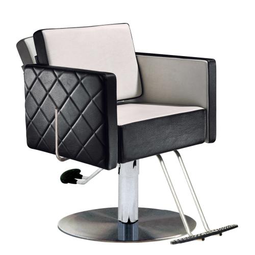 Salon Ambience CH/101-4/R Square All Purpose Chair w/ 1684 Base