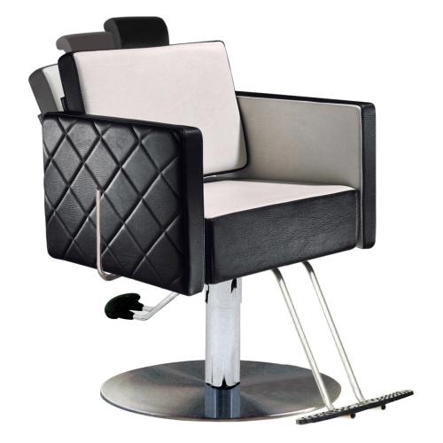 Salon Ambience CH/102-4/R Square All Purpose Chair w/ Headrest & 1684 Base