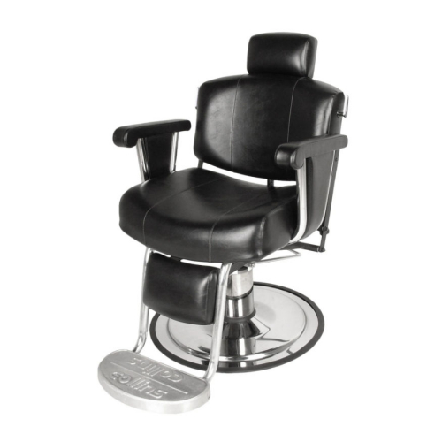Collins 9015 Continental IV Barber Chair with Kick-out Legrest