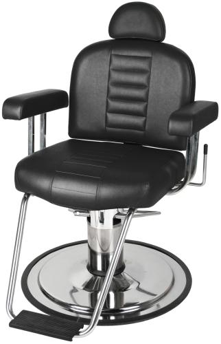 Collins QSE 8060 Charger Barber Chair w/ Heavy Duty Base