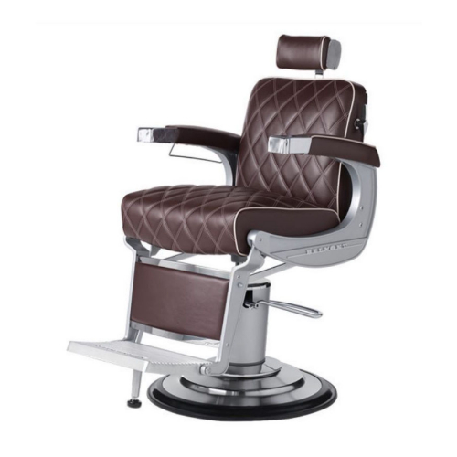 Takara Belmont BB-225DMD Elegance Barber Chair - Diamond Stitch