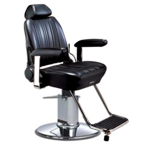 Takara Belmont BB-141 Sportsman Black Barber Chair w/ Hydraulic Base