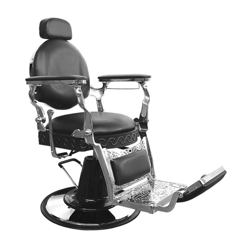 Shop Skin Care & Spa Equipment by YCC Products H-2925BK Retro Barber Chair