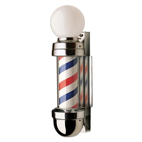 Shop for William Marvy 410/WM Wall Mount Barber Pole - Two Light