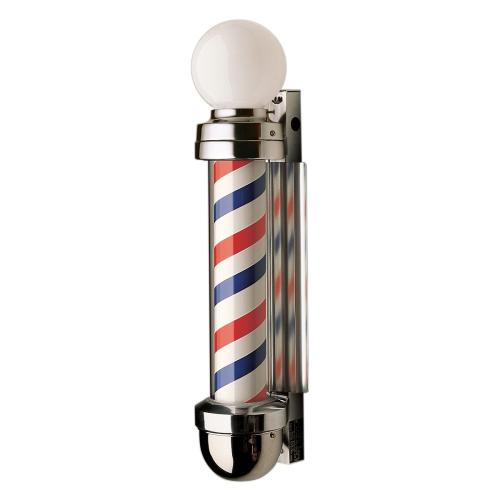 Shop for William Marvy 405 Wall Mount Barber Pole - Two Light