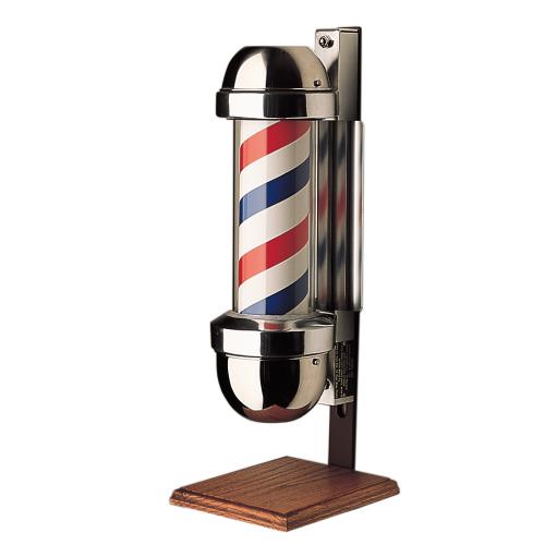 Shop for William Marvy 410/OS Barber Pole On Stand - One Light