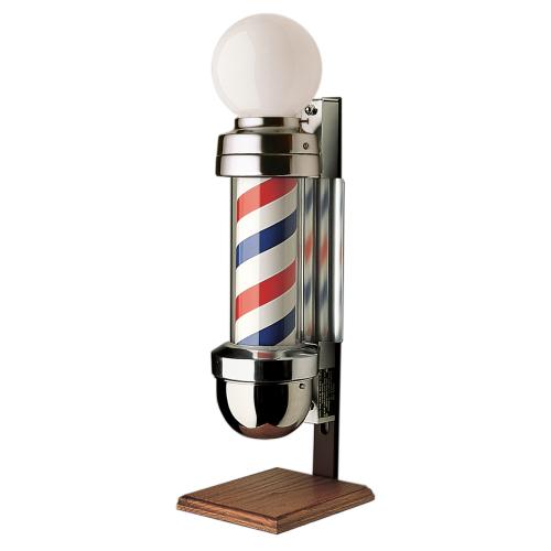Shop for William Marvy 410/OS Barber Pole On Stand - Two Light